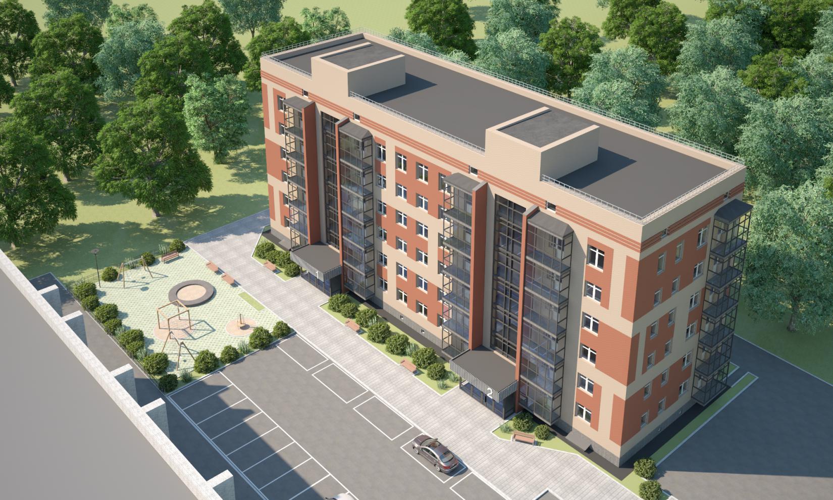 Жилой дом в Долгом переулке 3