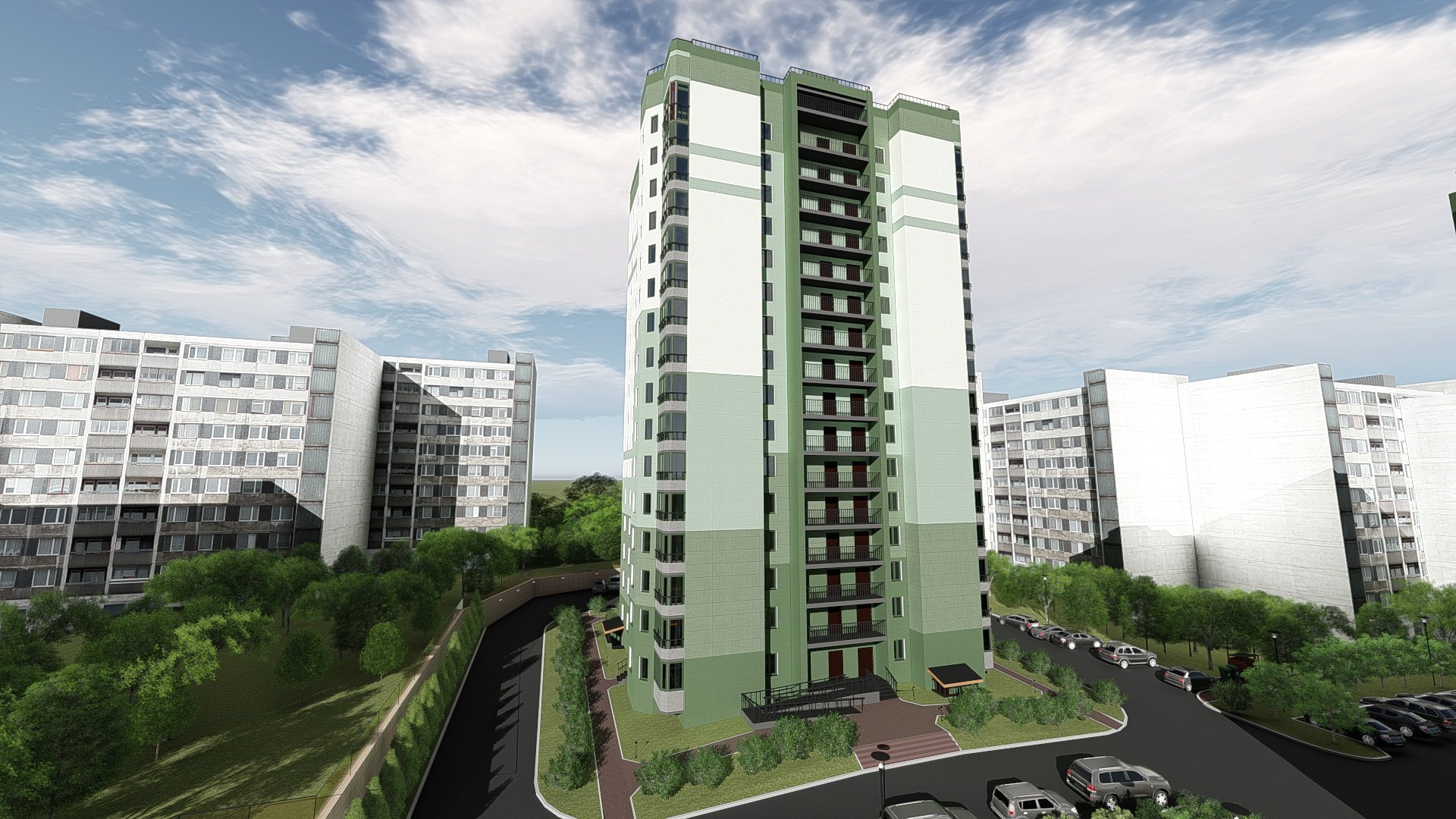 Жилой дом по ул. Краснодонцев 6