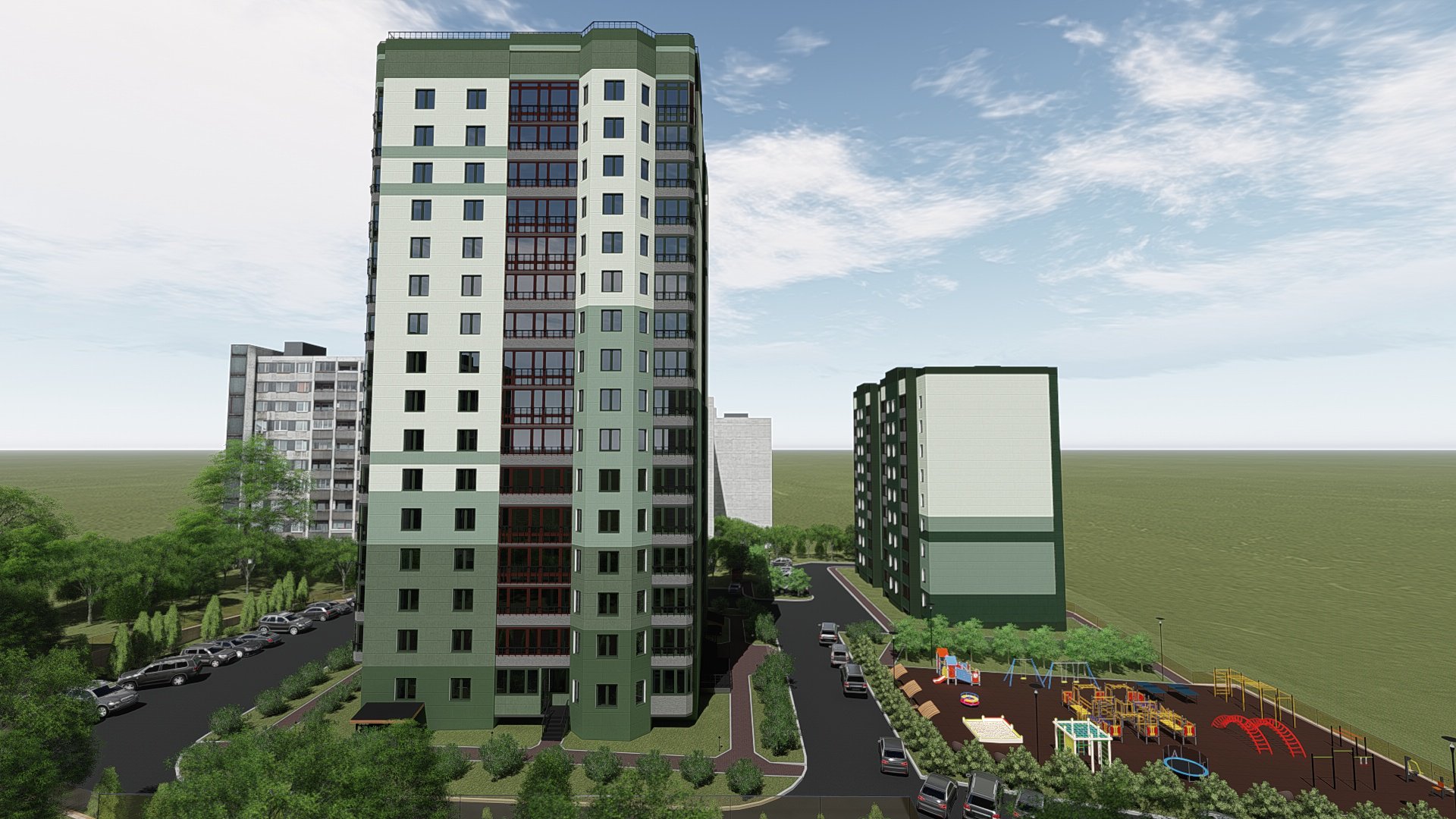 Жилой дом по ул. Краснодонцев 8