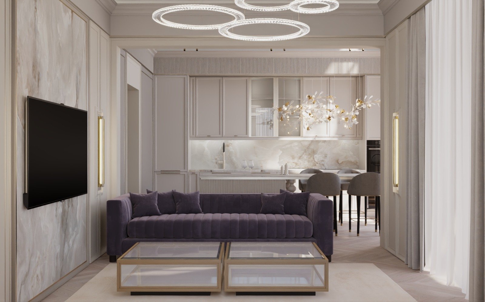 Планировка 3-комн. 14